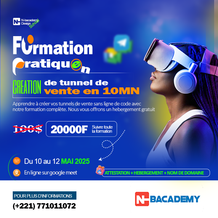 Affiche de formation N-Bacademy